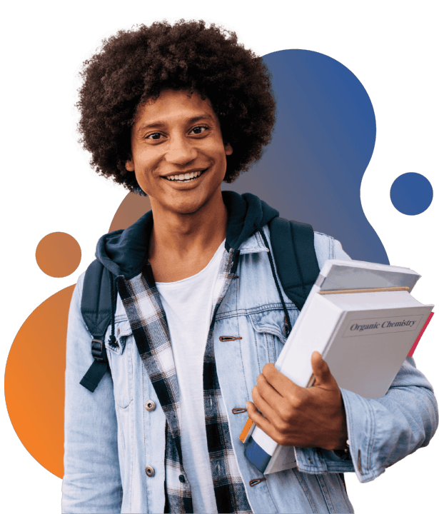 Smiling student